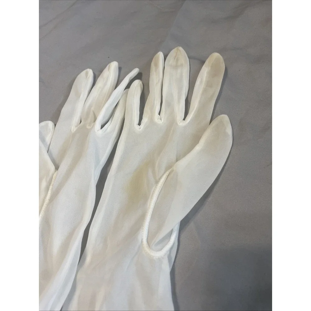 Vintage Womens White And 2 Leather Formal 14
